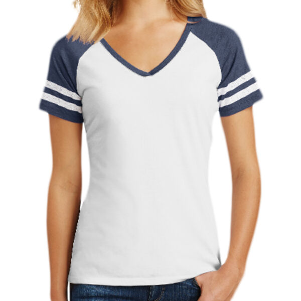 SHS GS Ladies Game V-Neck Tee Thumbnail